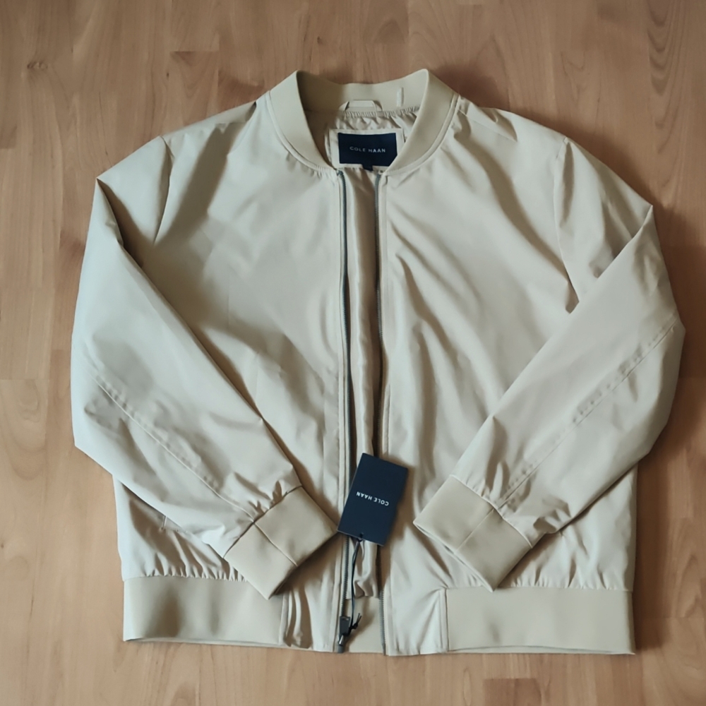 Cole Haan Men's Nylon Bomber Jacket